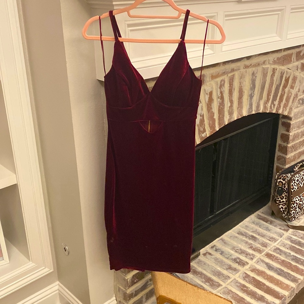 Windsor velvet cocktail dress